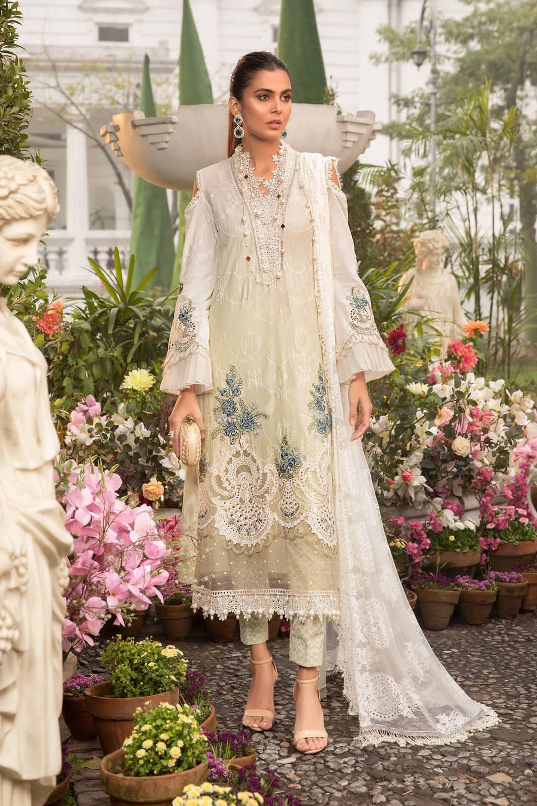 MARIA B luxery lawn collection 2023 - Image 3
